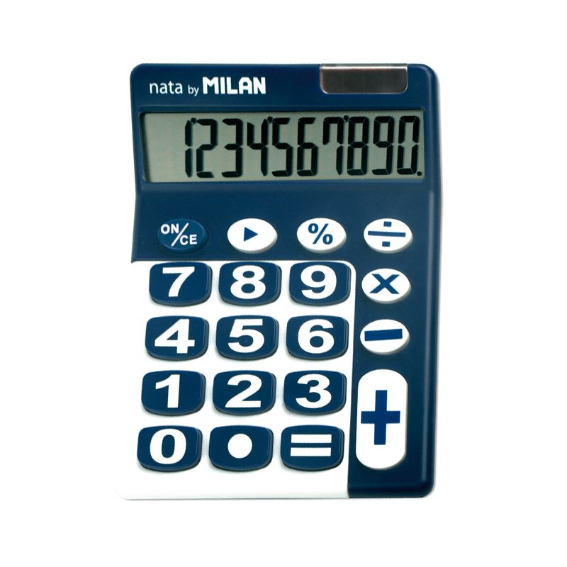 Vỉ Máy Tính Milan 10 Digit Bàn Phím Lớn (2)
