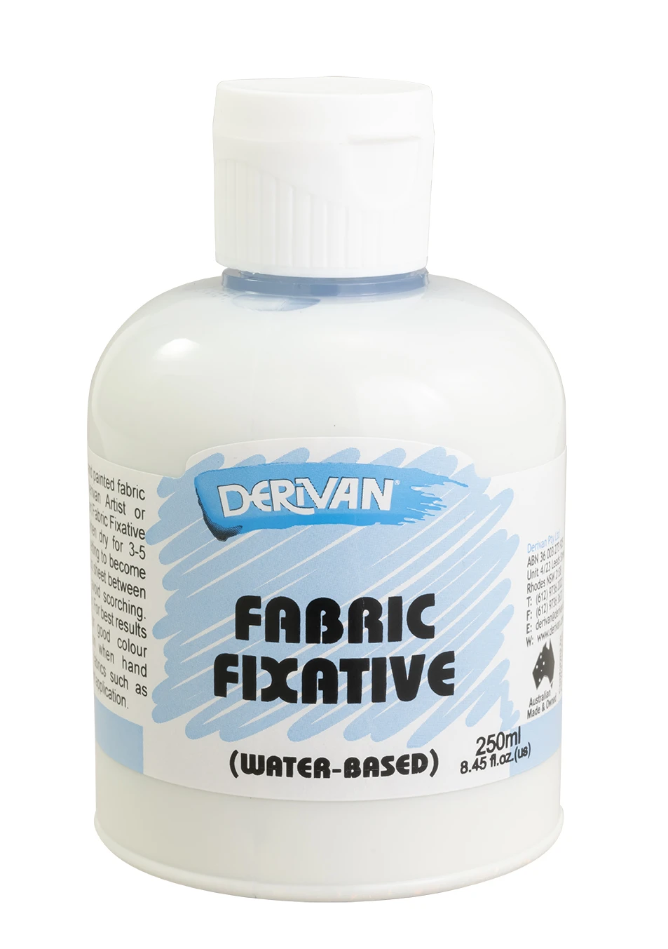 [1dm25fab] Derivan 250ml Fabric Fixative
