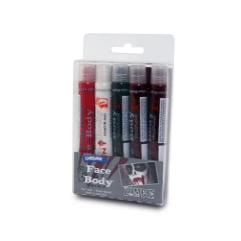 Bộ Màu Hóa Trang Zombie 5x12ml Face Paint 5x12ml Zombie Set Derivan
