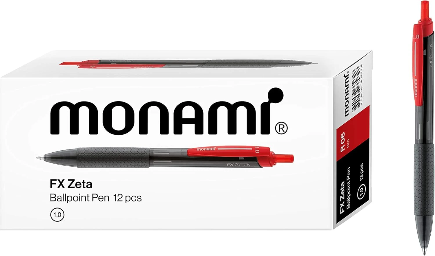 Bút Bi New Fx Zeta Đầu Bi 1.0 Mm Monami (1)