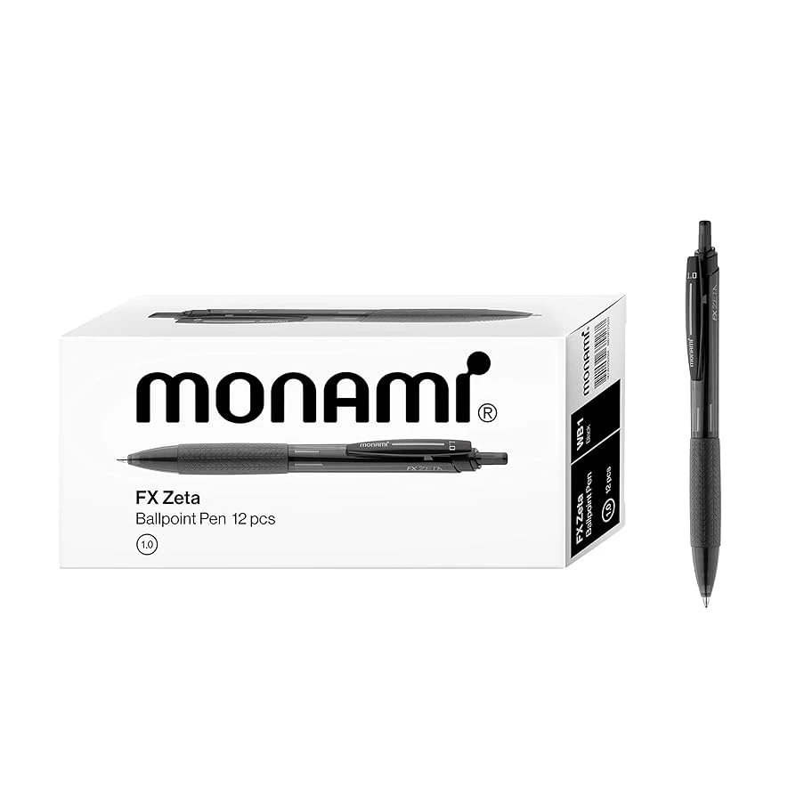 Bút Bi New Fx Zeta Đầu Bi 1.0 Mm Monami (7)