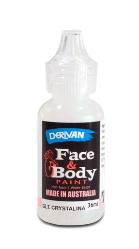 Màu Hóa Trang Kim Tuyến Màu Crystalina 36ml Face Paint 36ml Glitter Crystalina Derivan