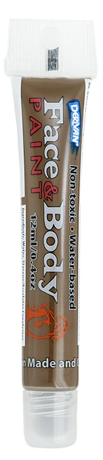 Màu Hóa Trang Mặt & Cơ Thể Màu Nâu Dạng Tuýp 12ml Face & Body 12ml Tube Brown Derivan