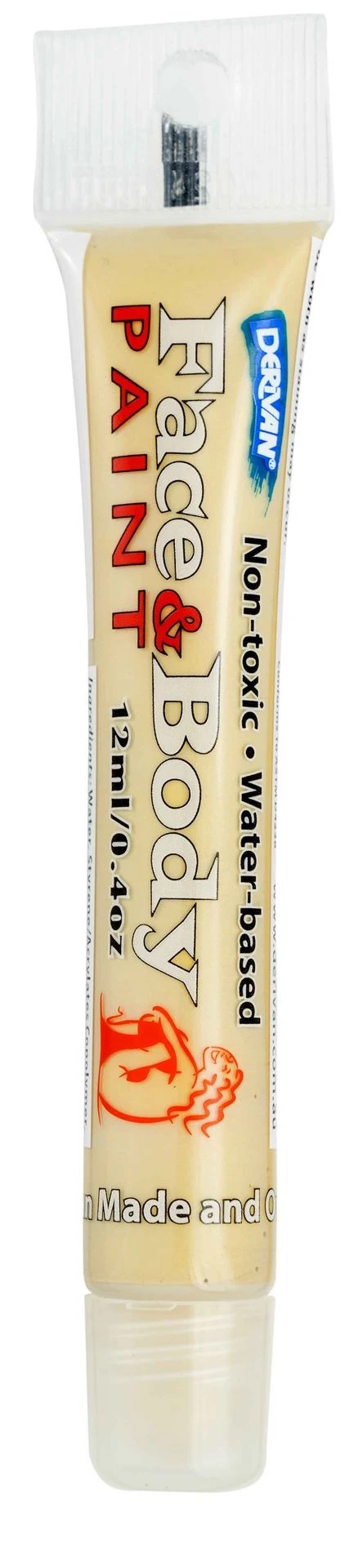 Màu Hóa Trang Mặt & Cơ Thể Màu Trắng 2 Dạng Tuýp 12ml Face & Body 12ml Tube White 2 Derivan