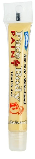 Màu Hóa Trang Mặt & Cơ Thể Màu Vàng Kim Loại 2 Dạng Tuýp 12ml Face & Body 12ml Tube Metallic Gold 2 Derivan