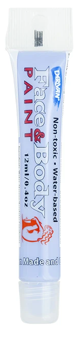 Màu Hóa Trang Mặt & Cơ Thể Màu Xanh Dương 1 Dạng Tuýp 12ml Face & Body 12ml Tube Blue 1 Derivan