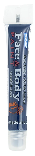 Màu Hóa Trang Mặt & Cơ Thể Màu Xanh Dương 3 Dạng Tuýp 12ml Face & Body 12ml Tube Blue 3 Derivan