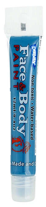 Màu Hóa Trang Mặt & Cơ Thể Màu Xanh Ngọc Dạng Tuýp 12ml Face & Body 12ml Tube Turquoise Derivan