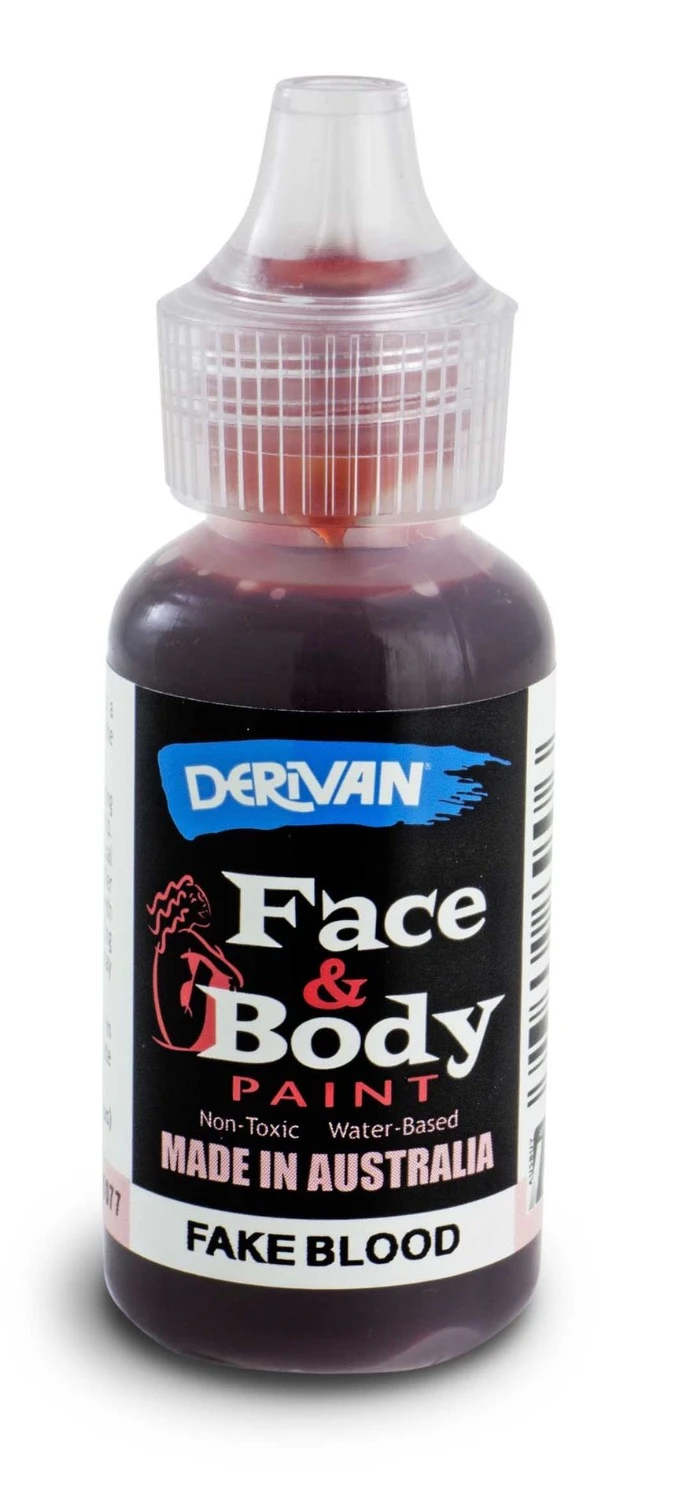 Màu Hóa Trang Máu Giả 36ml Face Paint Fake Blood 36ml Derivan