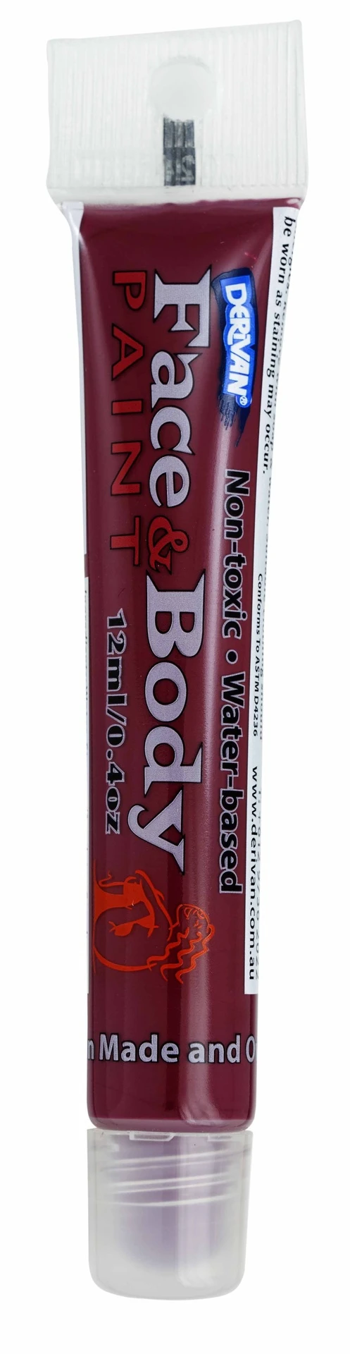 Màu Hóa Trang Máu Giả Dạng Tuýp 12ml Fake Blood Face Paint 12ml Tube Derivan