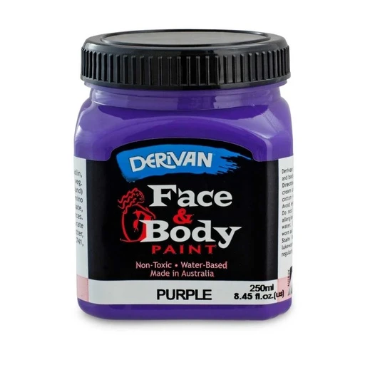 Màu Hóa Trang Màu Tím 250ml Face Paint 250ml Purple Derivan