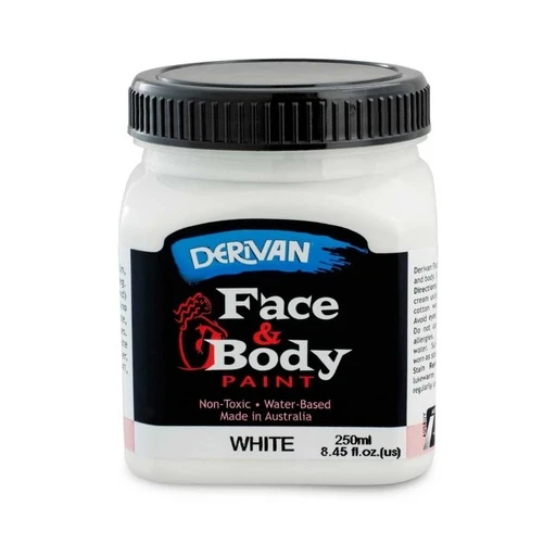 Màu Hóa Trang Màu Trắng 250ml Face Paint 250ml White Derivan