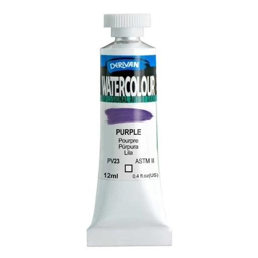 Màu Nước Màu Tím 12ml Watercolour 12ml Purple Derivan