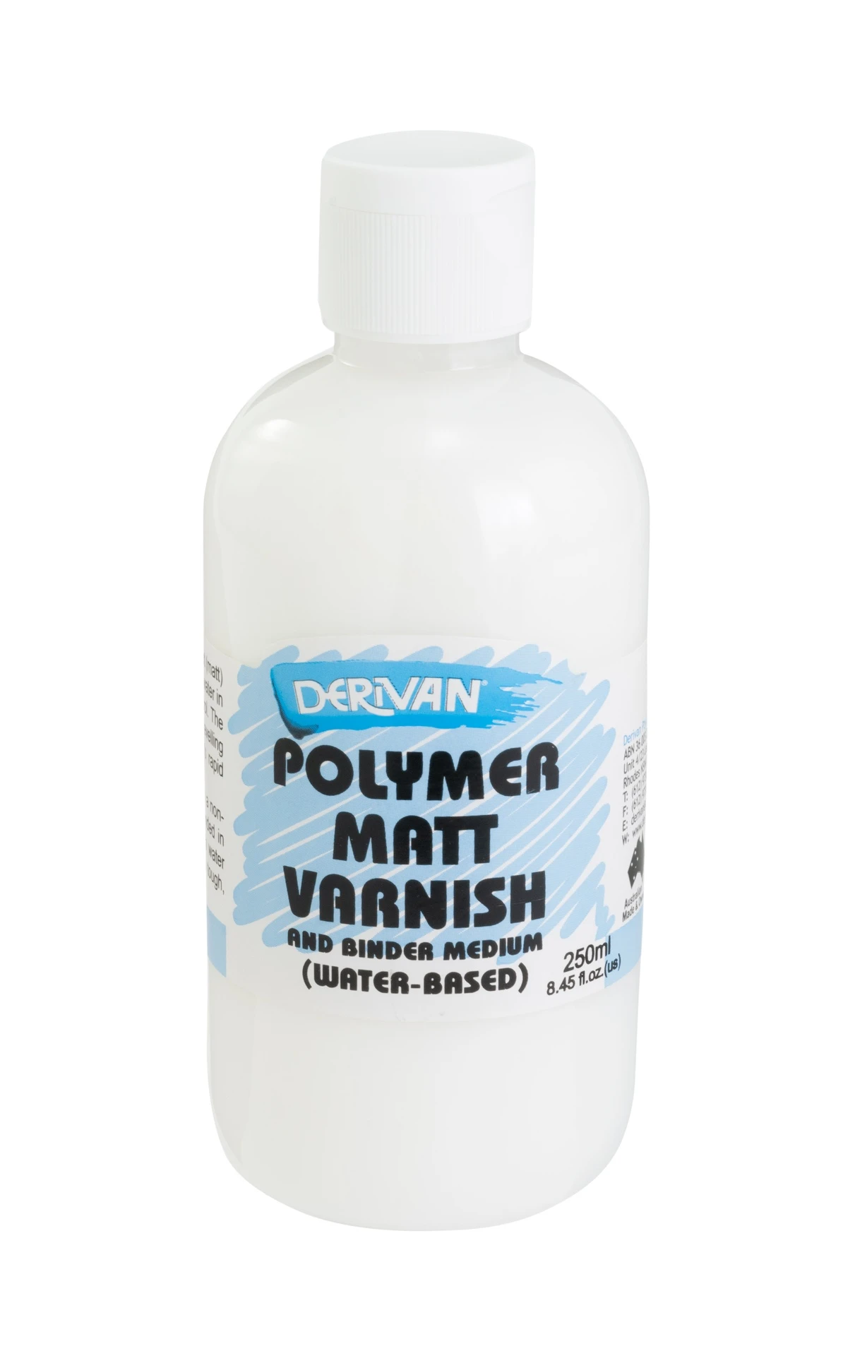 Sơn Bóng Mờ Polymer 250ml Polymer Matt Varnish 250ml Derivan